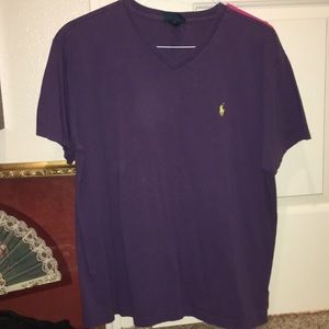 Purple POLO v-neck!